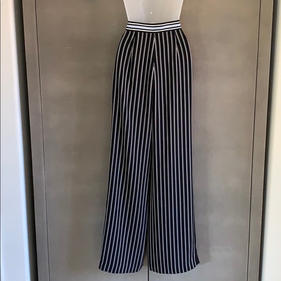 BCBGMAXAZRIA Stripe Print Pants size XS - Picture 2 of 6